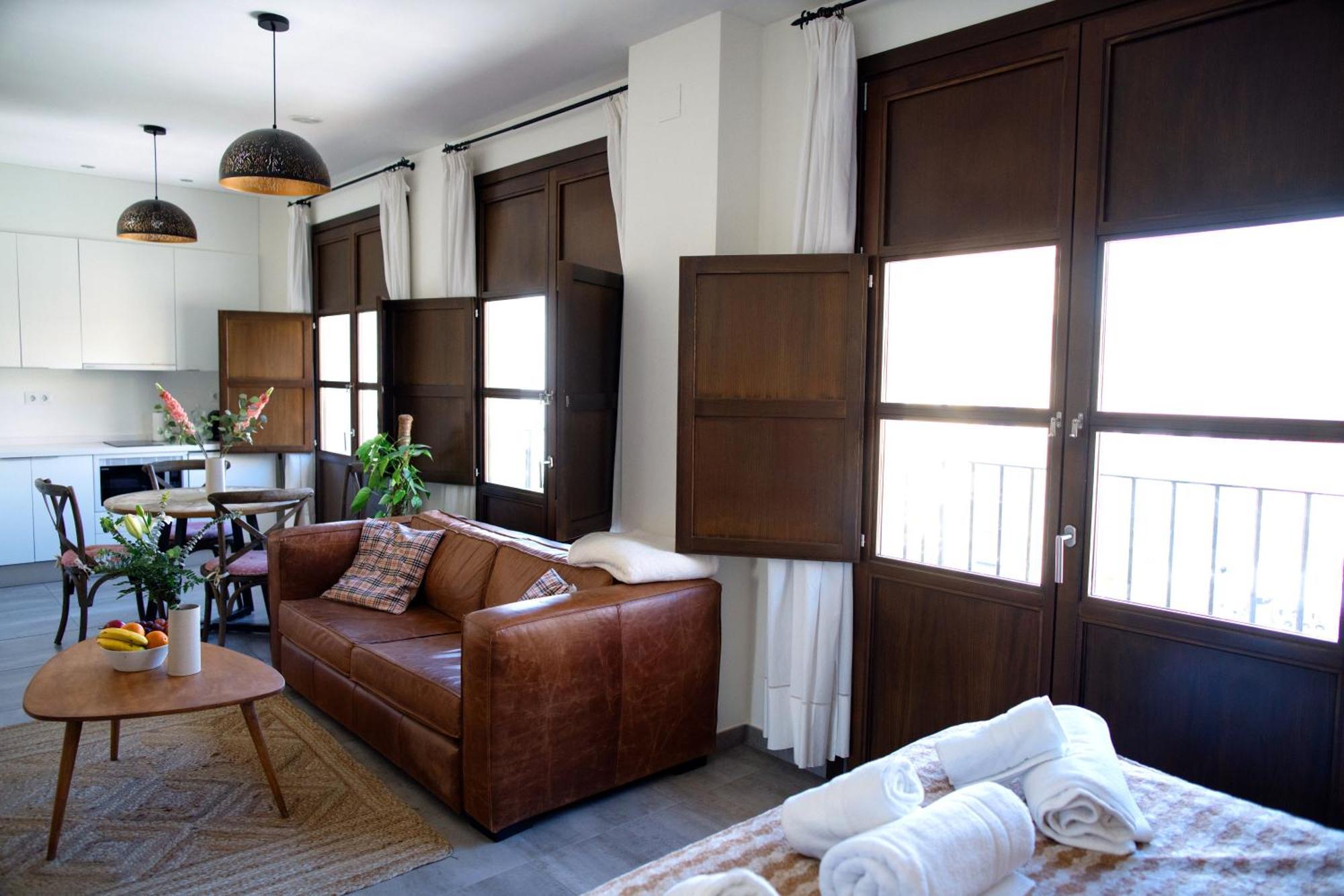 מאלגה Apartamentos El Marques מראה חיצוני תמונה
