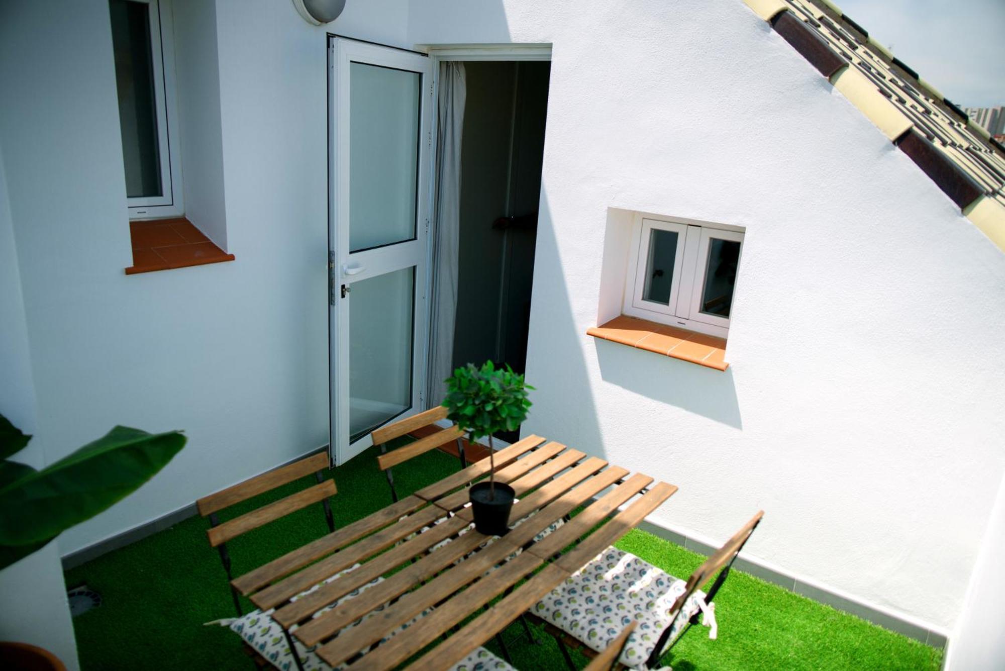 מאלגה Apartamentos El Marques מראה חיצוני תמונה